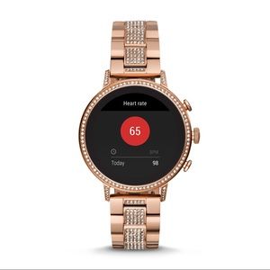 Fossil smart watch rose gold